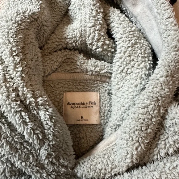 Abercrombie & Fitch Sherpa Fleece Hoodie - Picture 3 of 3